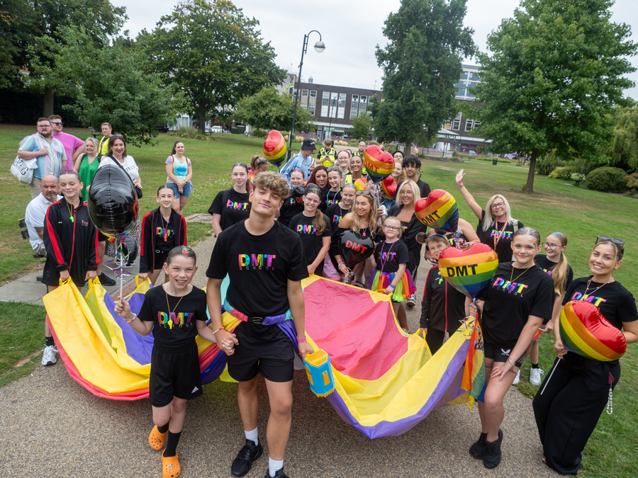 Crawley Pride Parade 2025 – Pre-Parade Group Photos