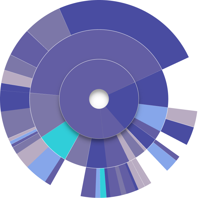 A illustration showing the code coverage chart of CI Sense software