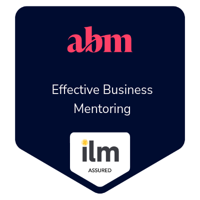 A certificate indicating i've gained the ILM assured qualification for Effective Business Mentoring from the Association of Business Mentors