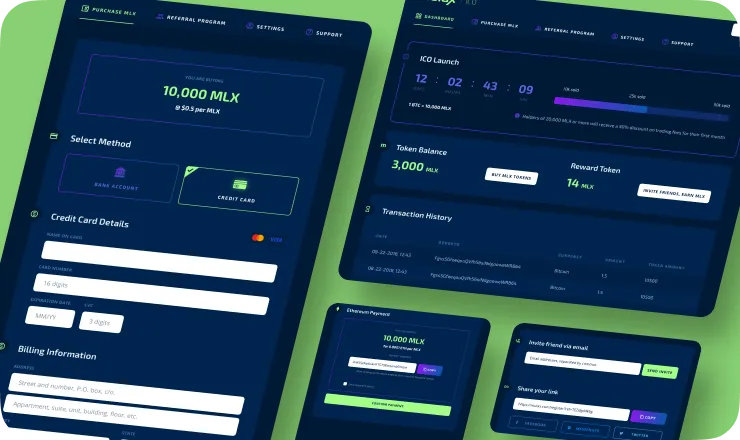 Product UI and landing website for Mulax — managing complex data pipelines with ease