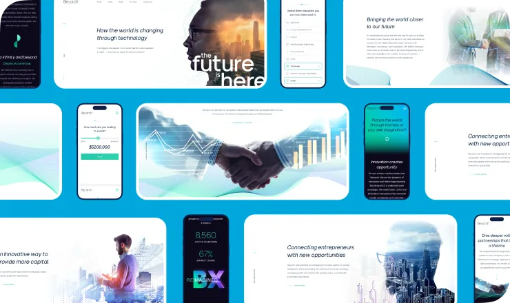 Website design for Beyorch — guiding clients in investment management and digital presence