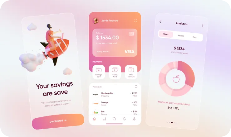 Mobile-first design for saving platform — simplifying user onboarding and engagement