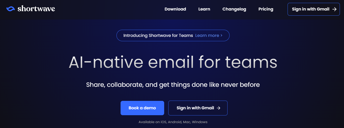 short wave - AI Email Cleaner