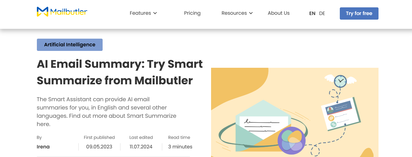 mail butler - Inbox Management Tools