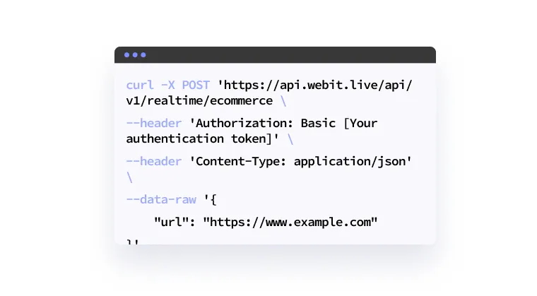 how api works graphic, white card with text