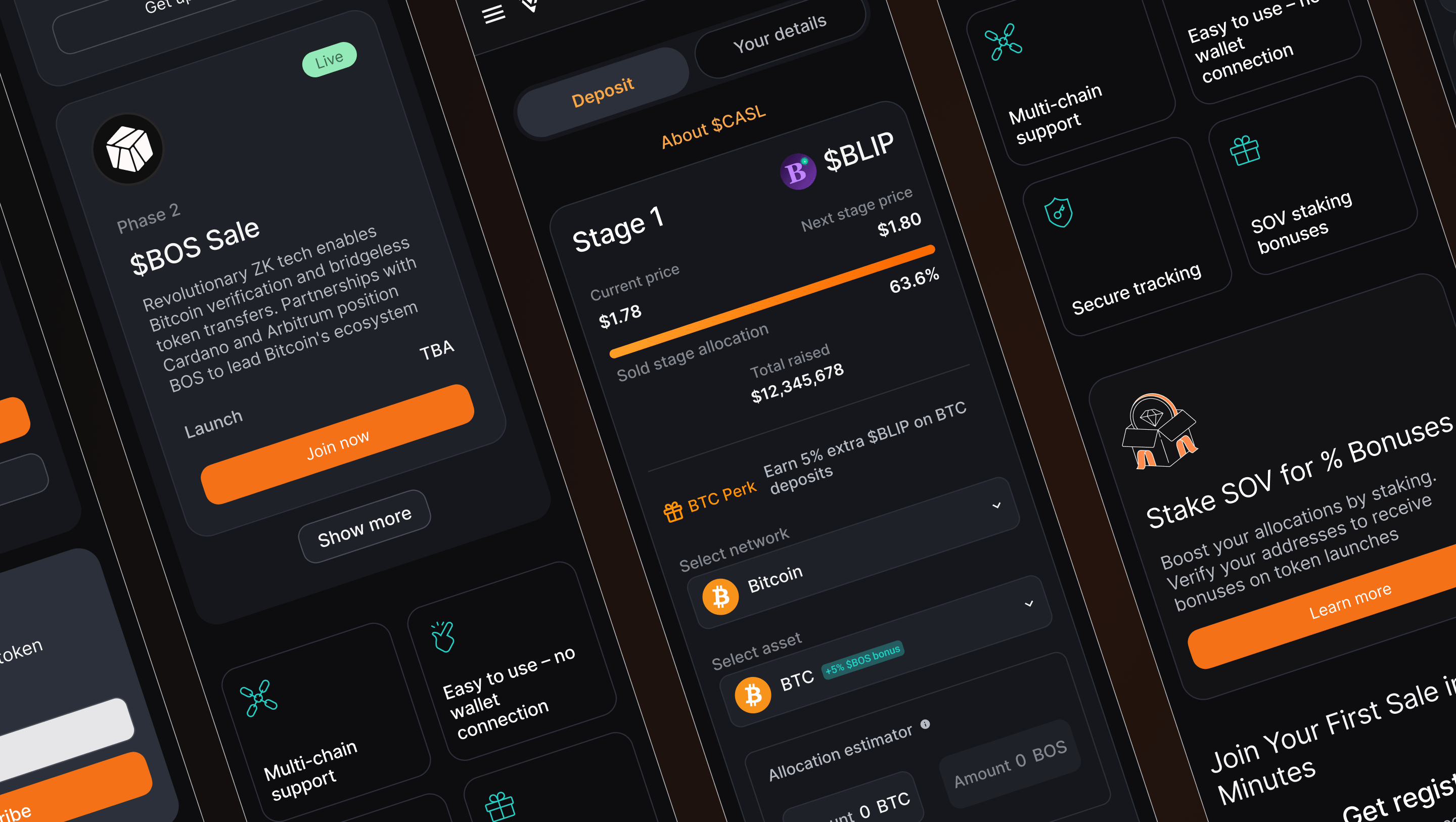 Showcase of desktop and mobile pages with list of problems and things that were improved in the UI, UX issues, UI impovements