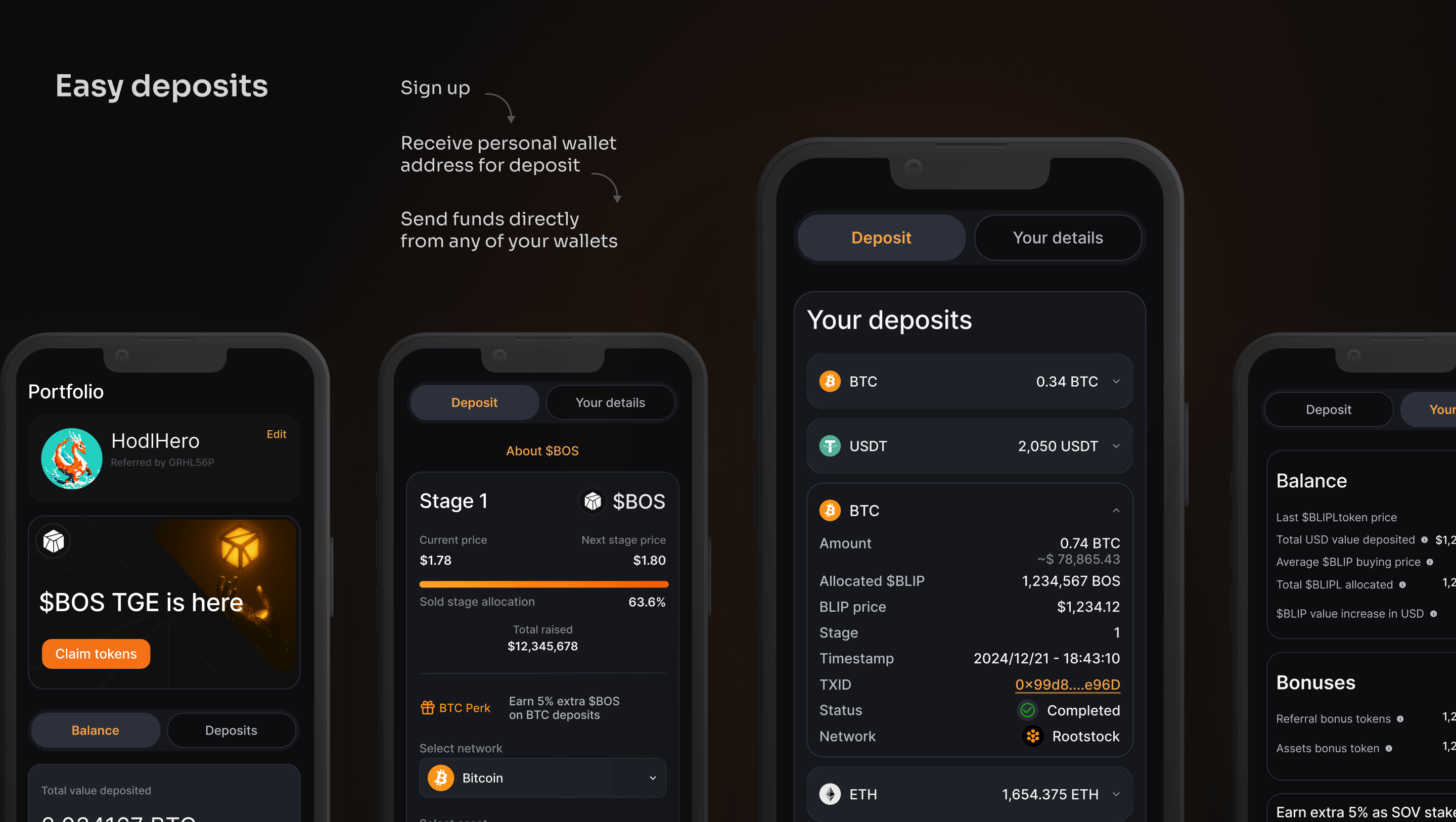 Showcase of desktop and mobile pages with list of problems and things that were improved in the UI, UX issues, UI impovements