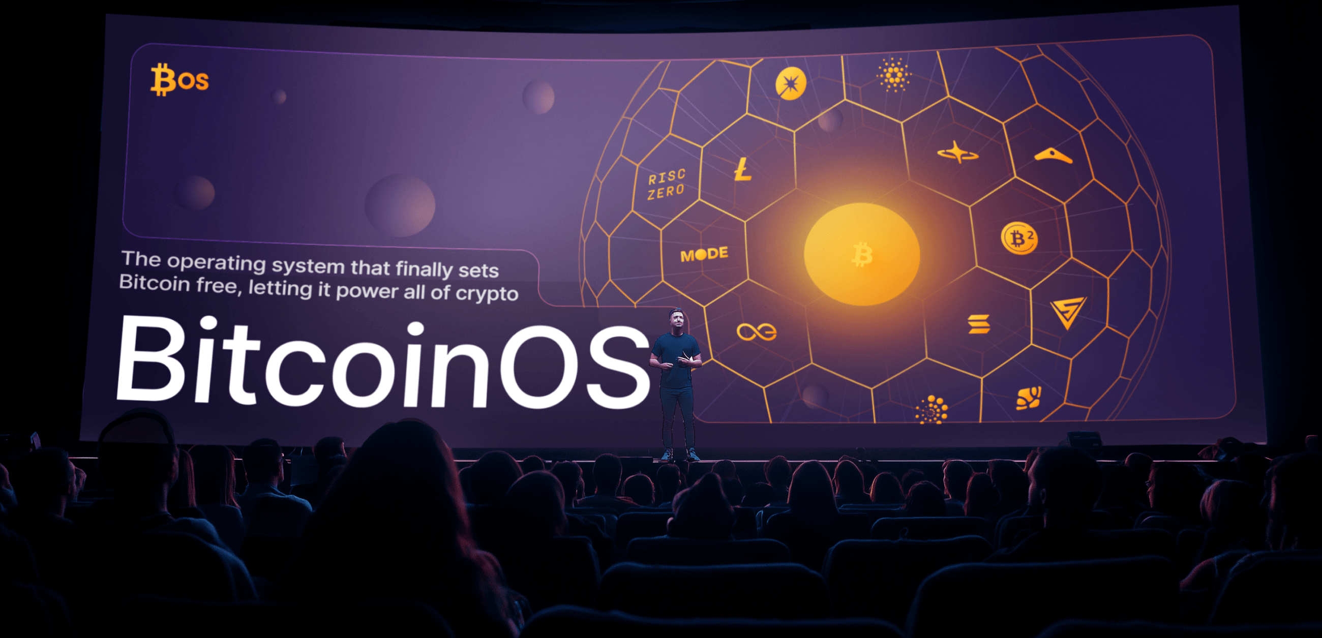 stage with presentation