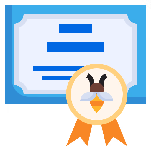 certificate logo