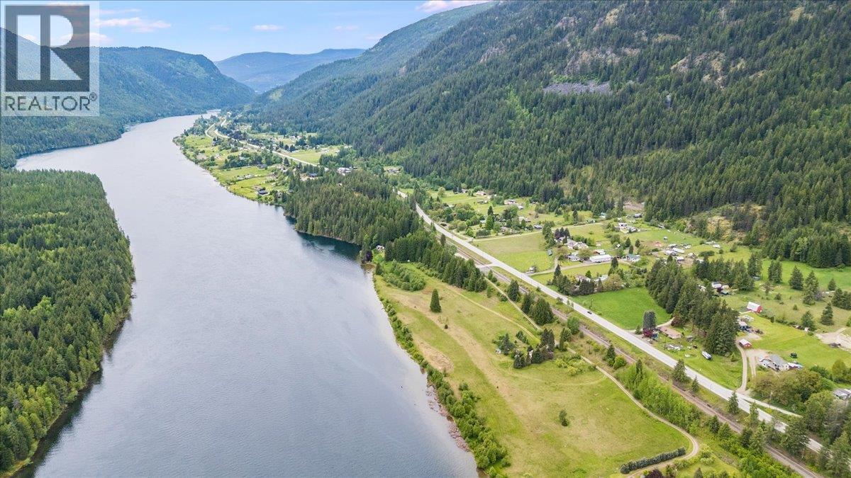 looking South towards Castlegar