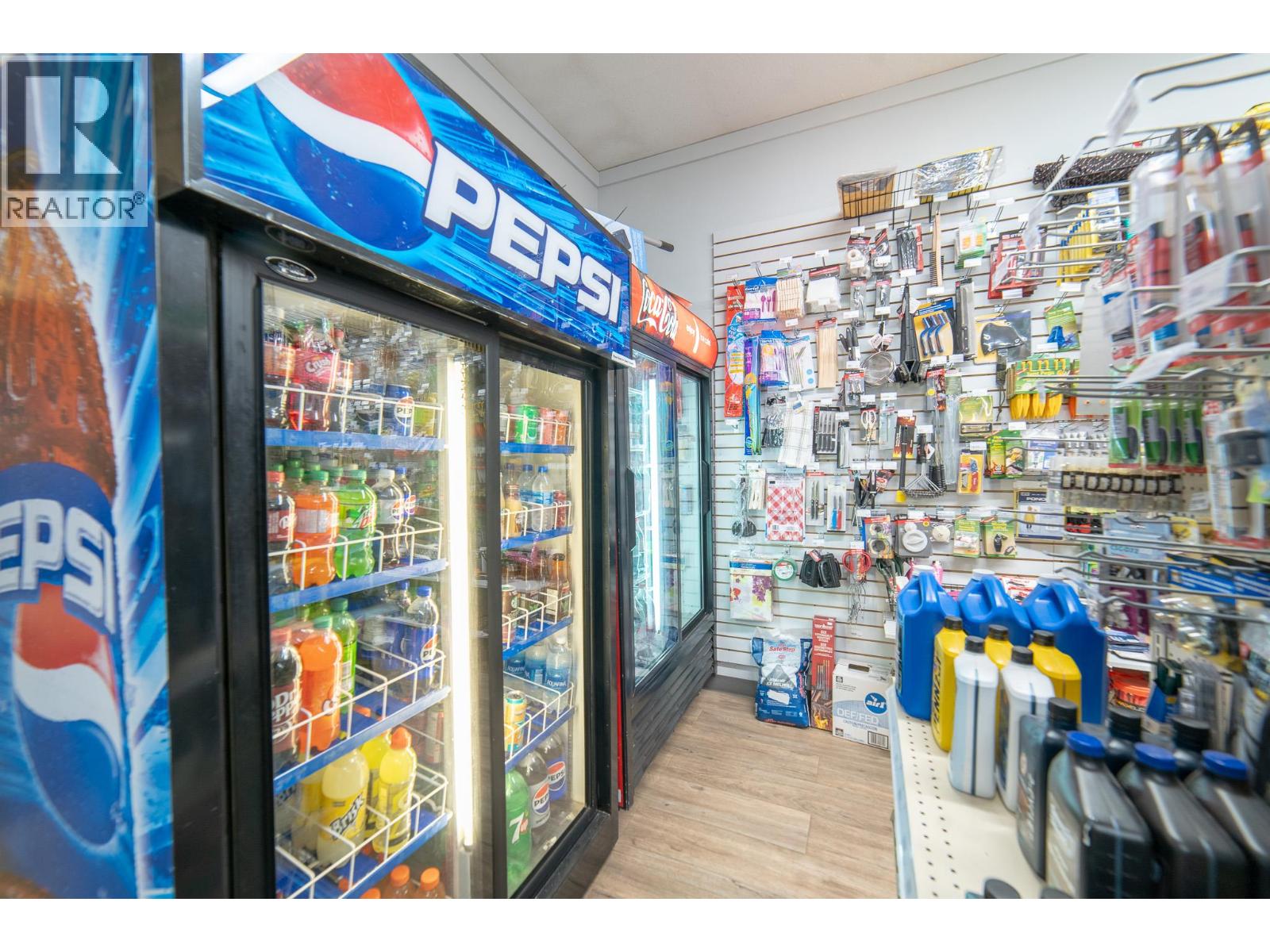 Cold drinks and fishing gear