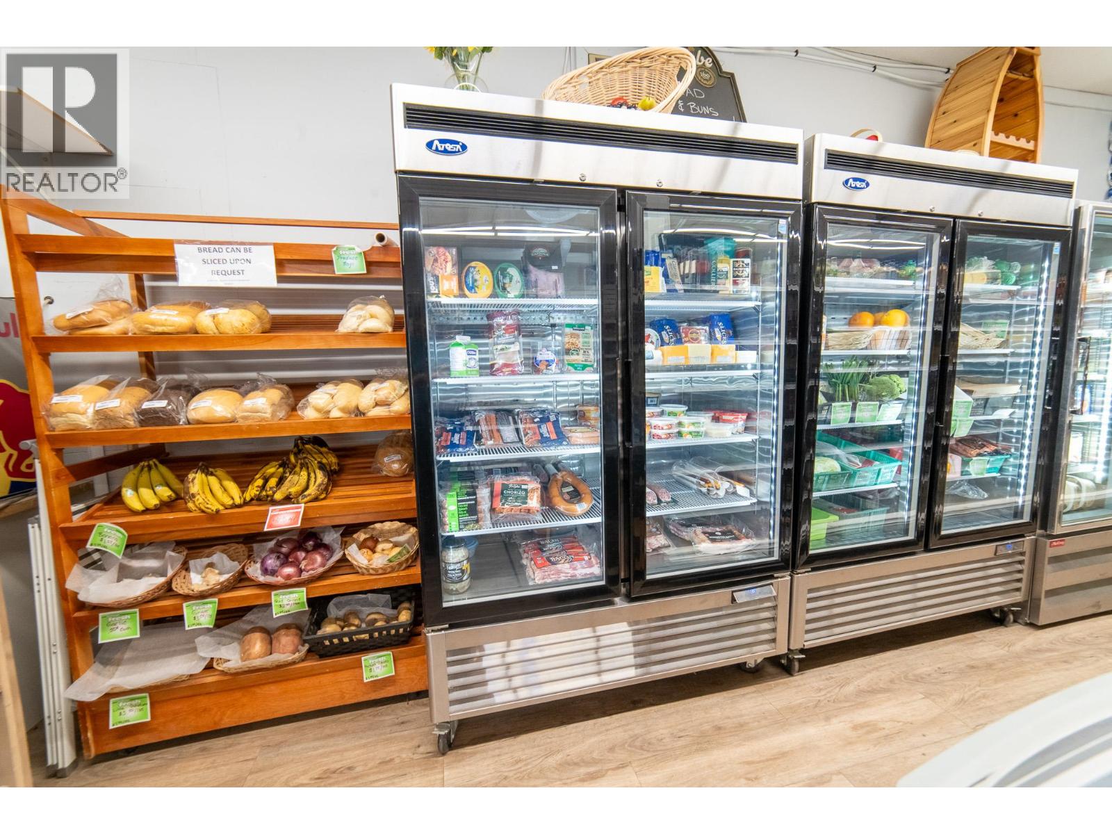 Produce and baked goods