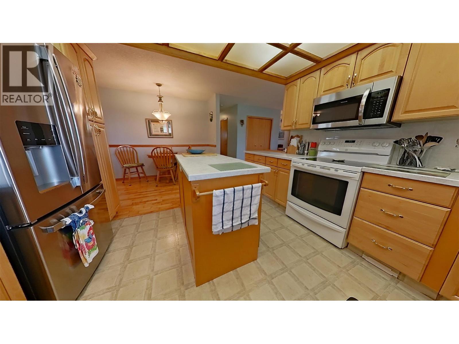 Spacious kitchen.