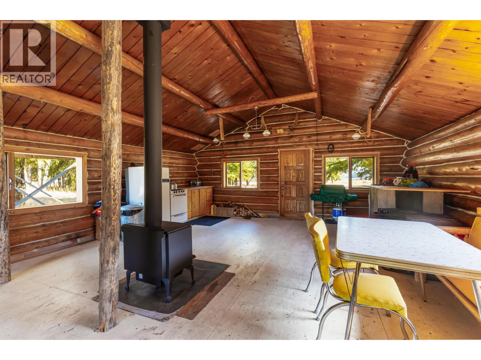 Wood stove warmth, rustic character, complete seclusion