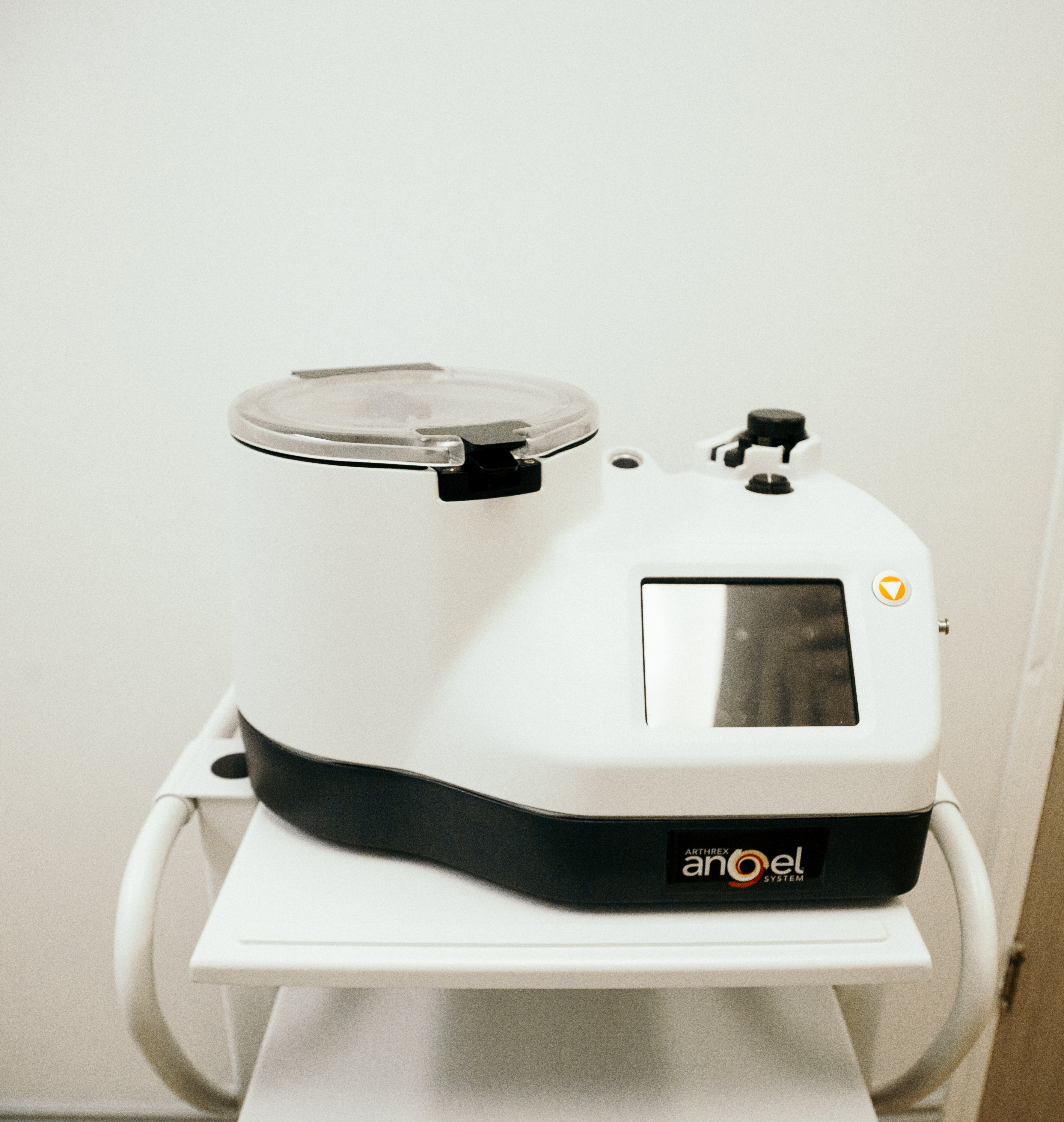 Arthrex Angel PRP system used to prepare platelet-rich plasma at Upper Room Clinic