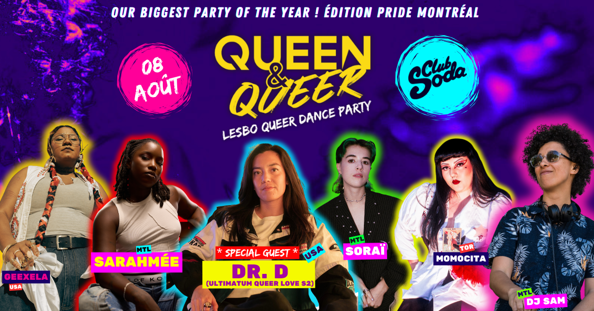 QUEEN & QUEER PRIDE EDITION 2026 - CLUB SODA at Club soda -