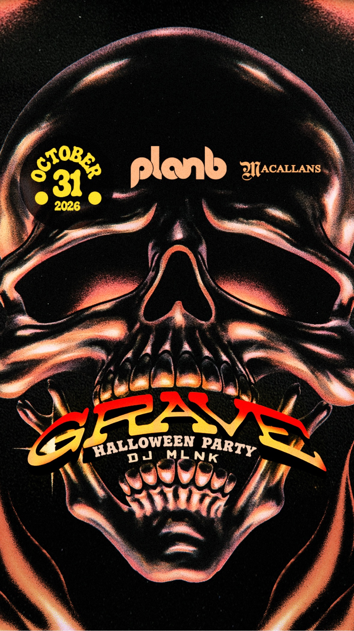 G-RAVE PARTY - Halloween Party 2026 à Macallan's Pub