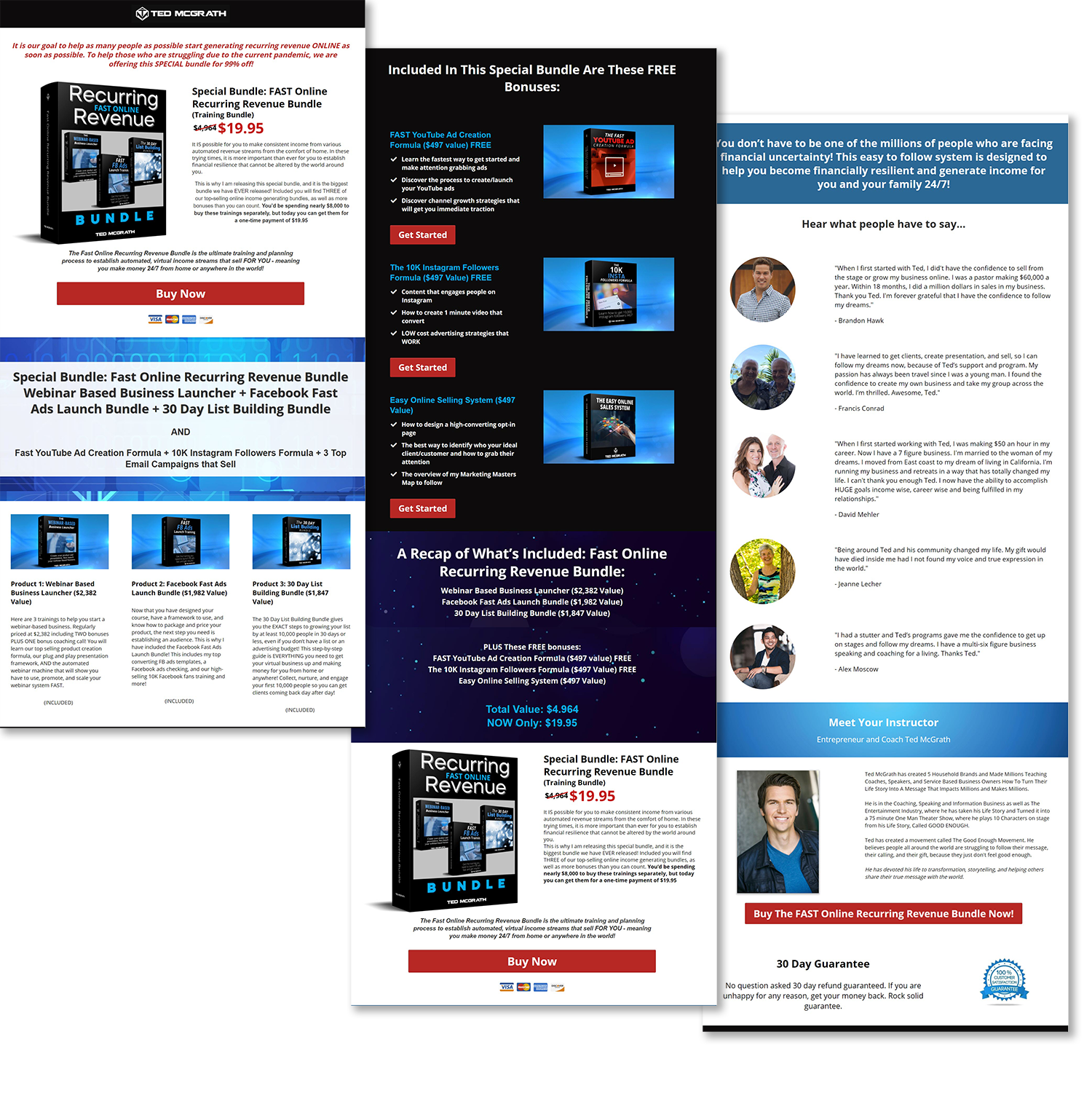 recurring online revenue