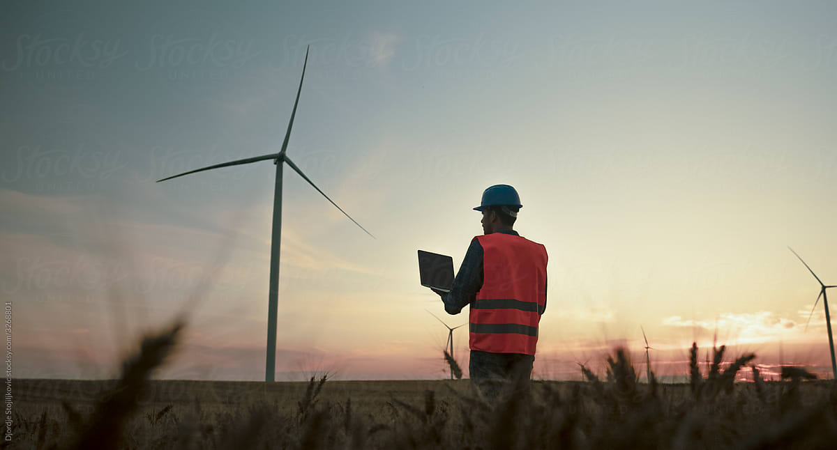Watermarked Image of Worker