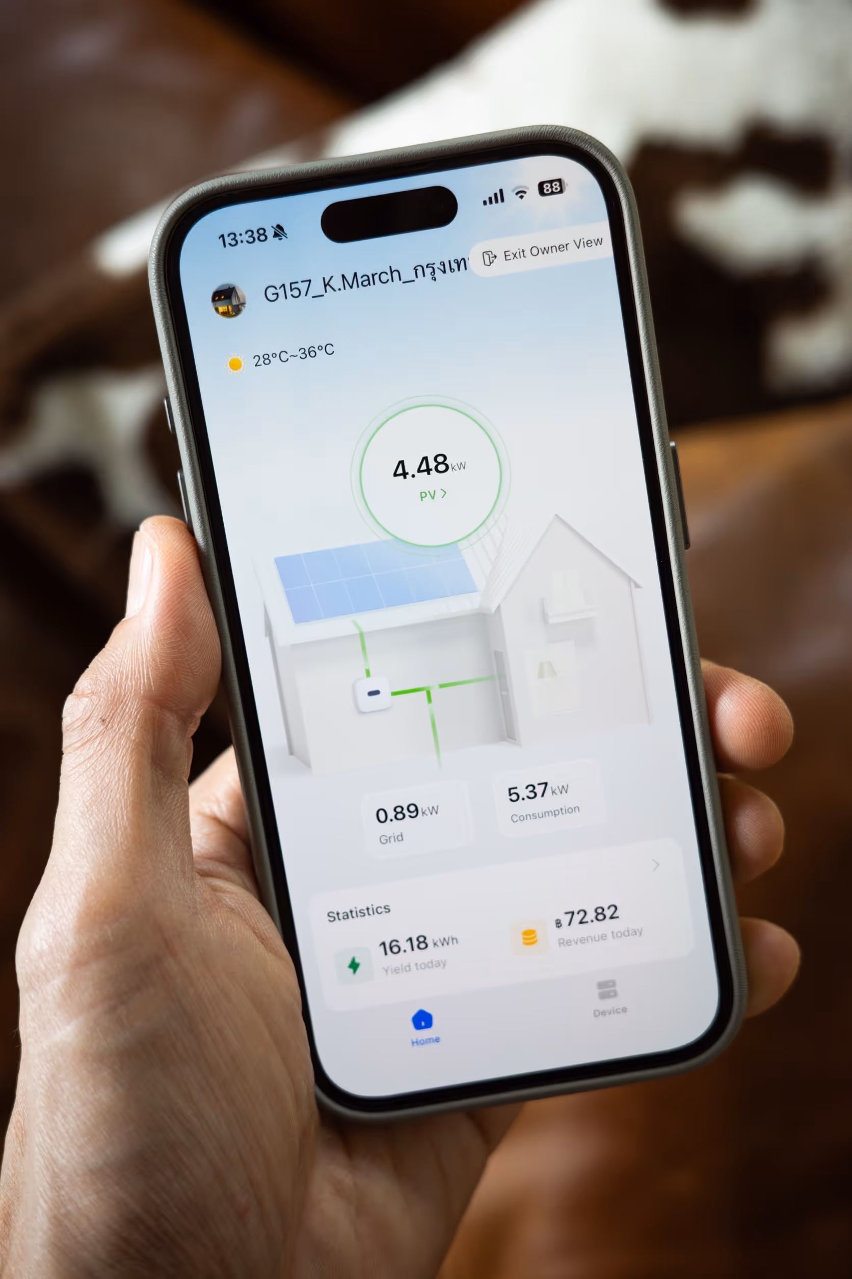 Review ลูกค้า GEE Solar ติดต้้งโซลาร์เซลล์ 6.2 kWp แผงโซลาร์เซลล์ N-type Jinko Tier 1