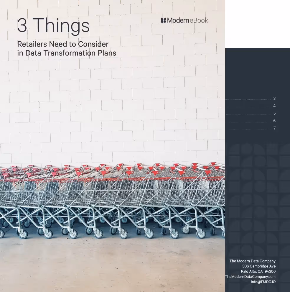 3 Things Retailers Need to Consider in Data Transformation