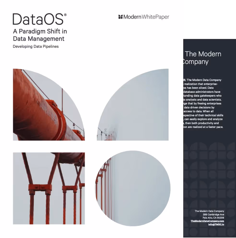 A Paradigm Shift in Data Management – Developing Data Pipelines