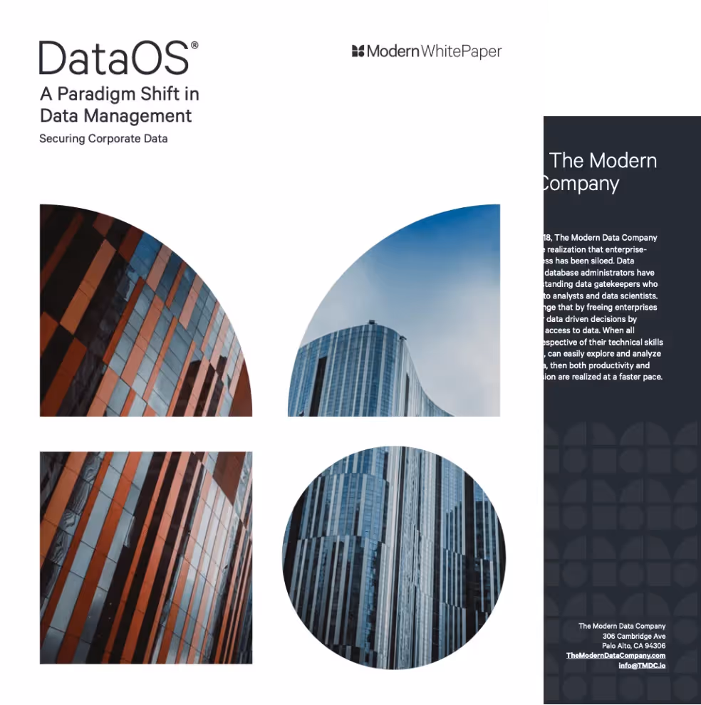 A Paradigm Shift in Data Management – Securing Corporate Data