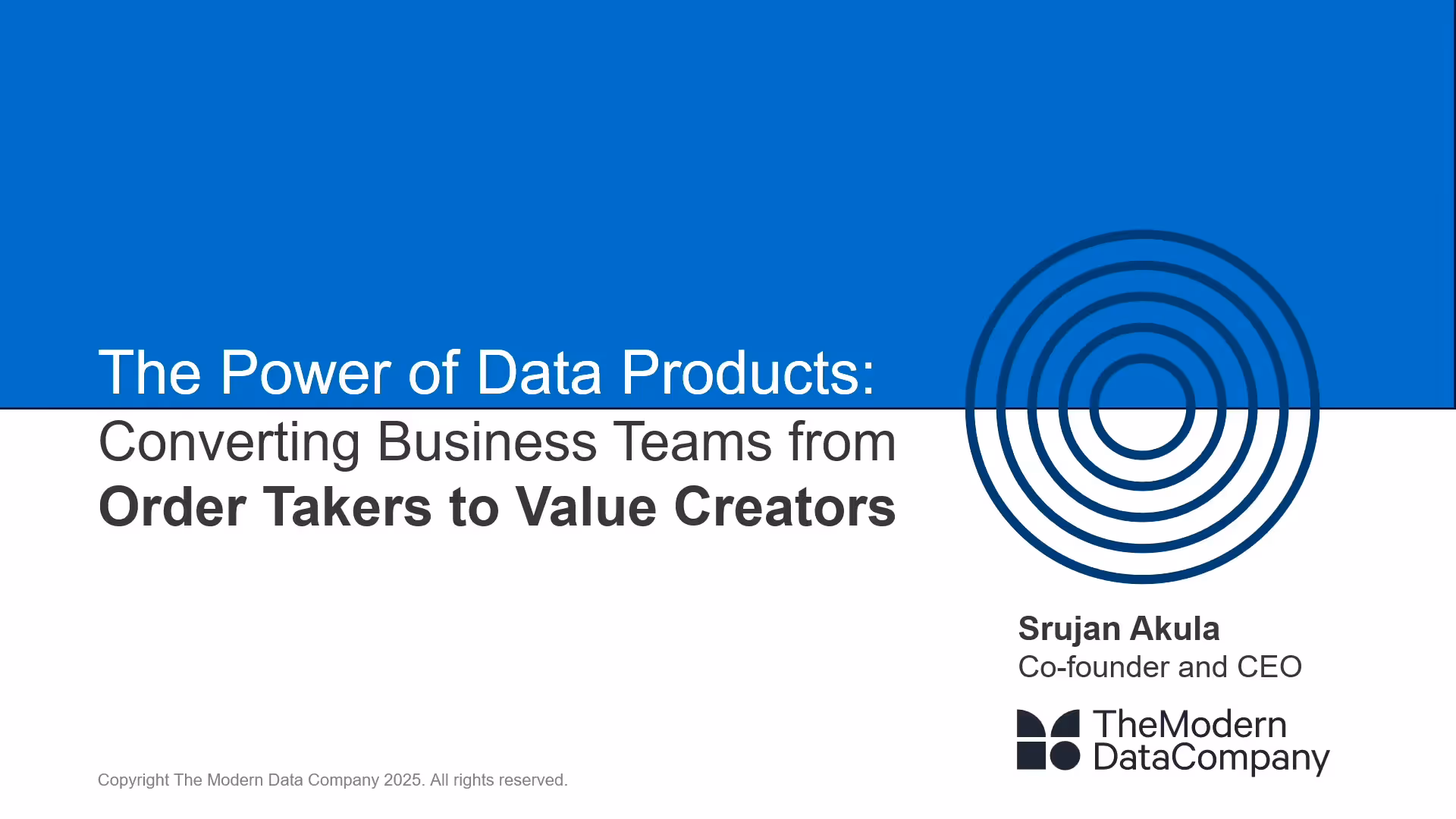 The Power of Data Products: Transforming Data's Impact at a National Distributor