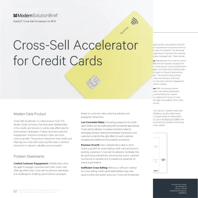 Cross-Sell Accelerator for Credit Cards