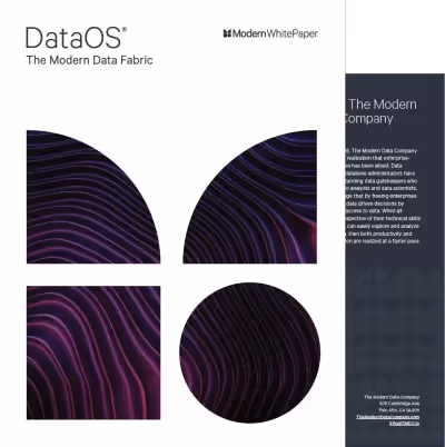 DataOS – The Modern Data Fabric