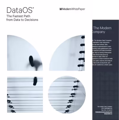 DataOS – The Fastest Path from Data to Decisions