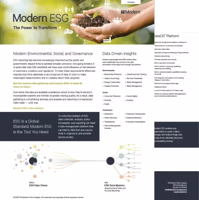 ESG Overview