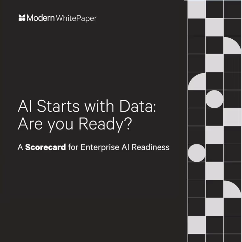 AI Starts with Data: Are you Ready?                                      A Scorecard for Enterprise AI Readiness