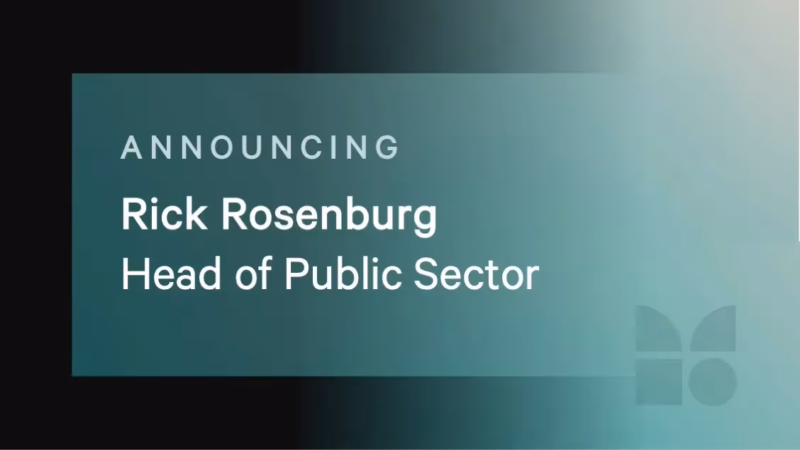 The Modern Data Company Appoints Rick Rosenburg as Head of Public Sector