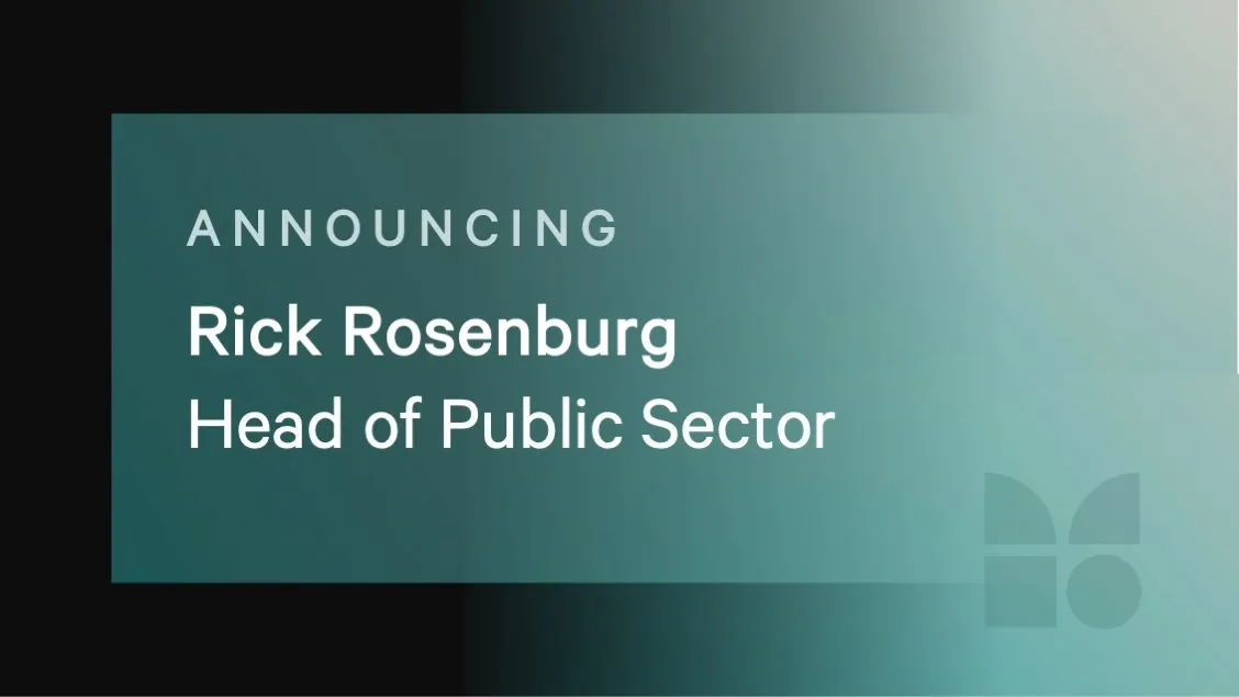 The Modern Data Company Appoints Rick Rosenburg as Head of Public Sector