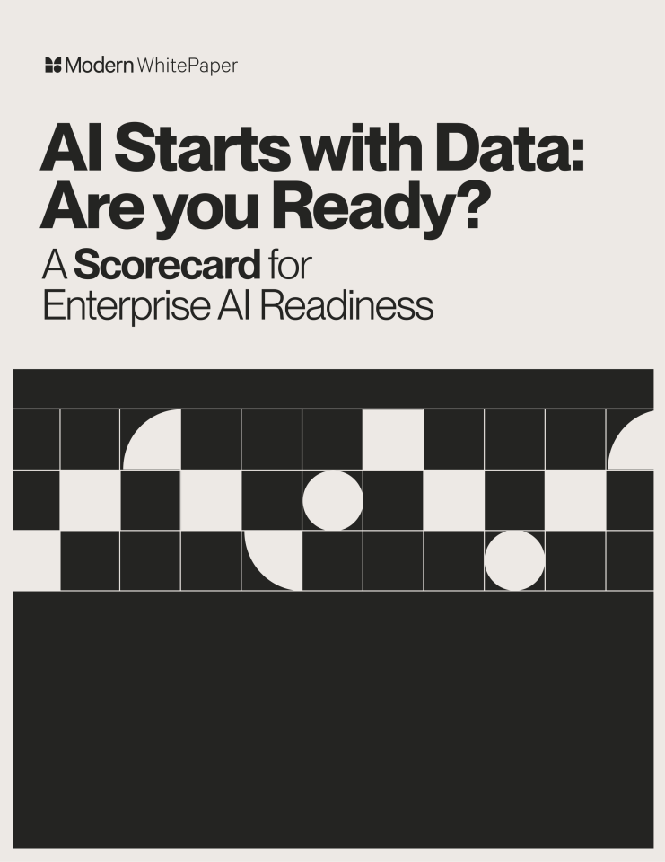 AI Starts with Data: Are you Ready?  A Scorecard for Enterprise AI Readiness