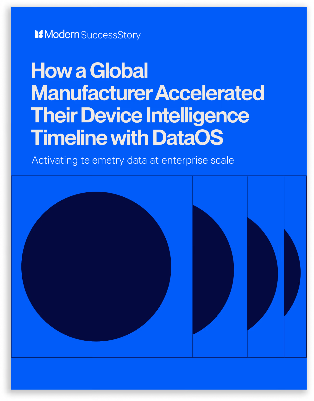 How a Global Manufacturer Accelerated Their Device Intelligence Timeline with DataOS