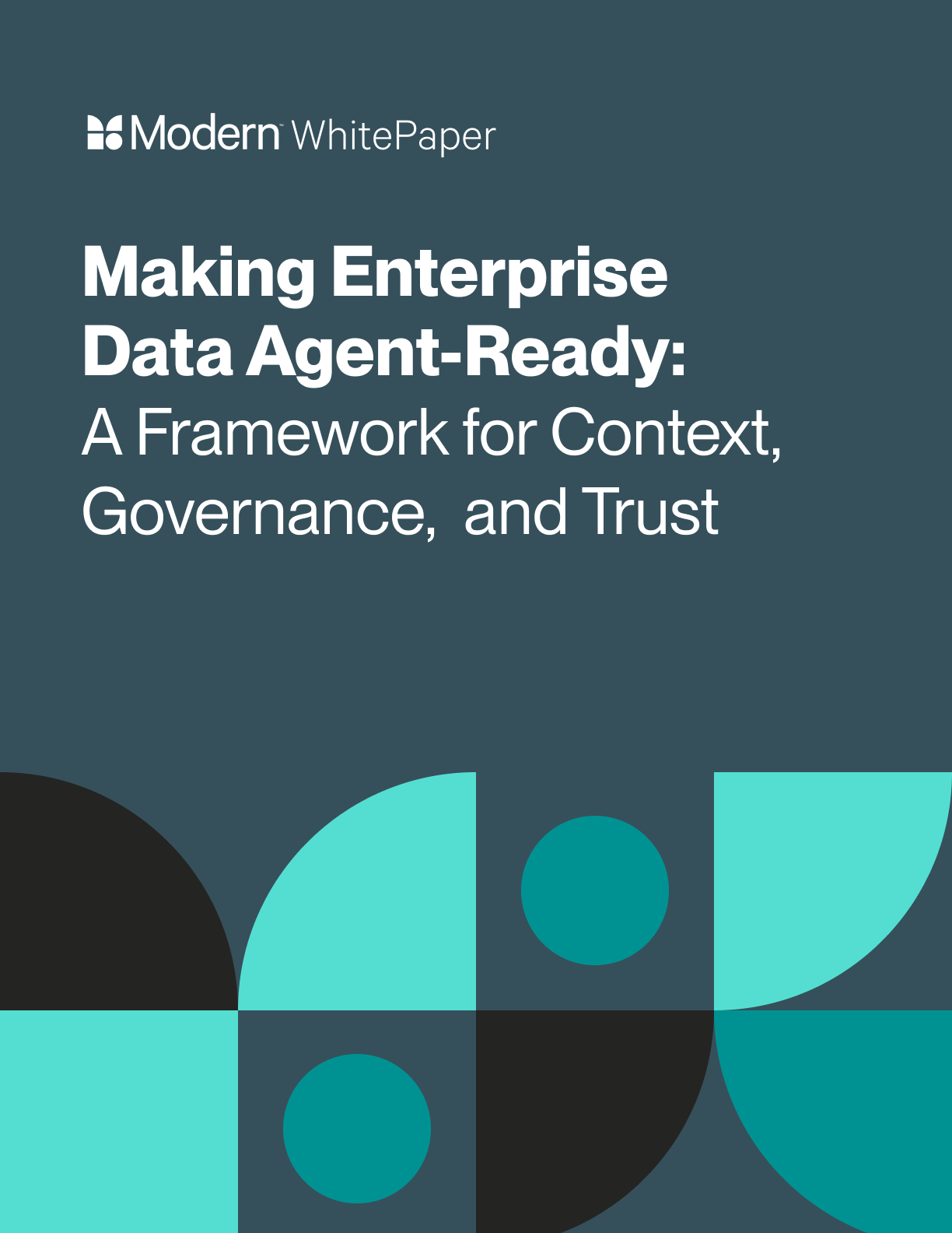 Making Enterprise Data Agent-Ready: A Framework for Context, Governance, and Trust