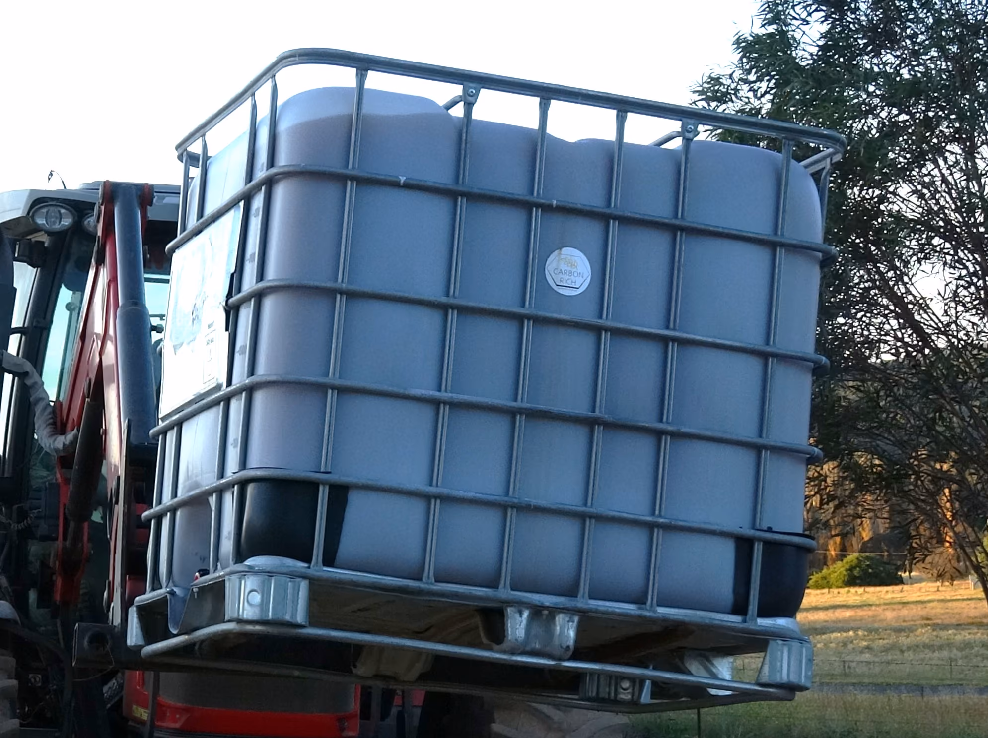 1000L of compost humic liquid product carbon boost