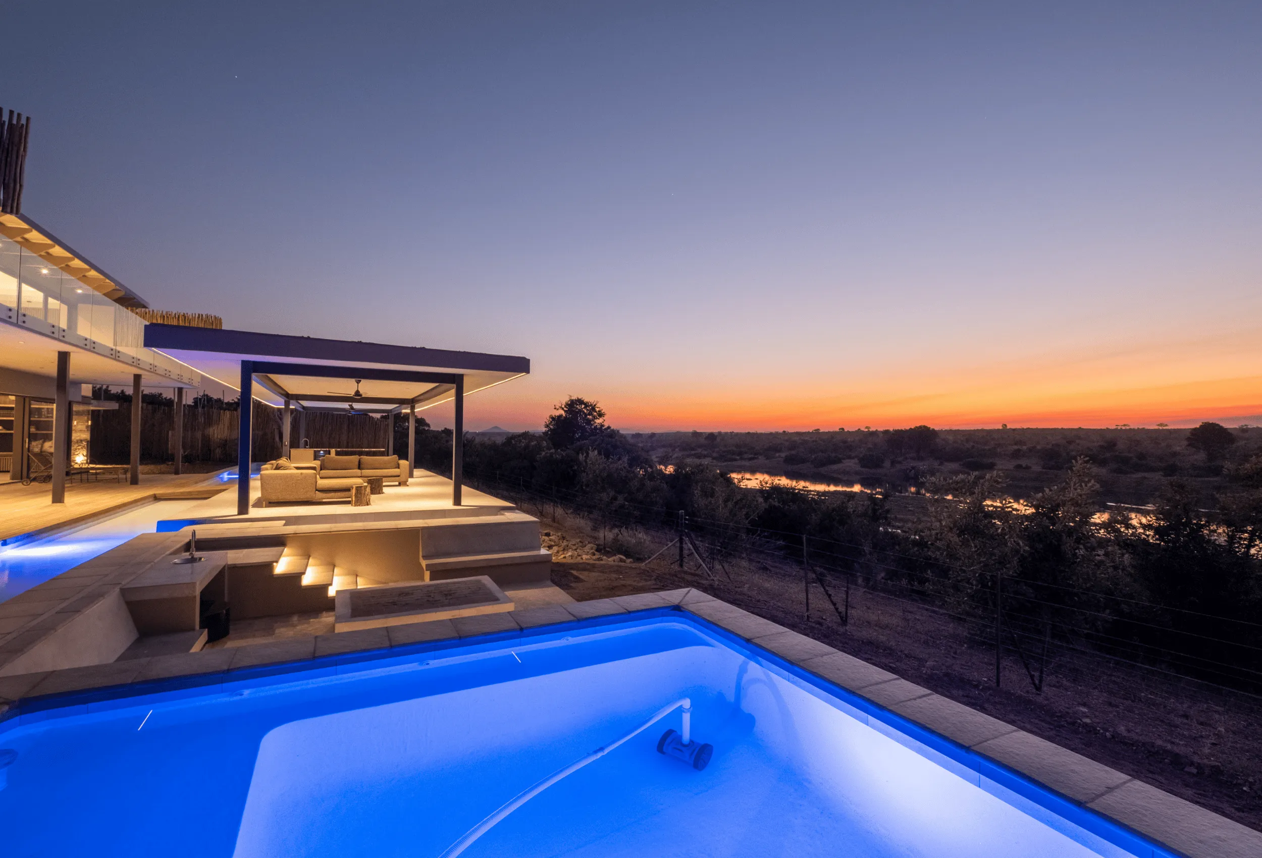 Mjejane River Lodge on the Crocodile River