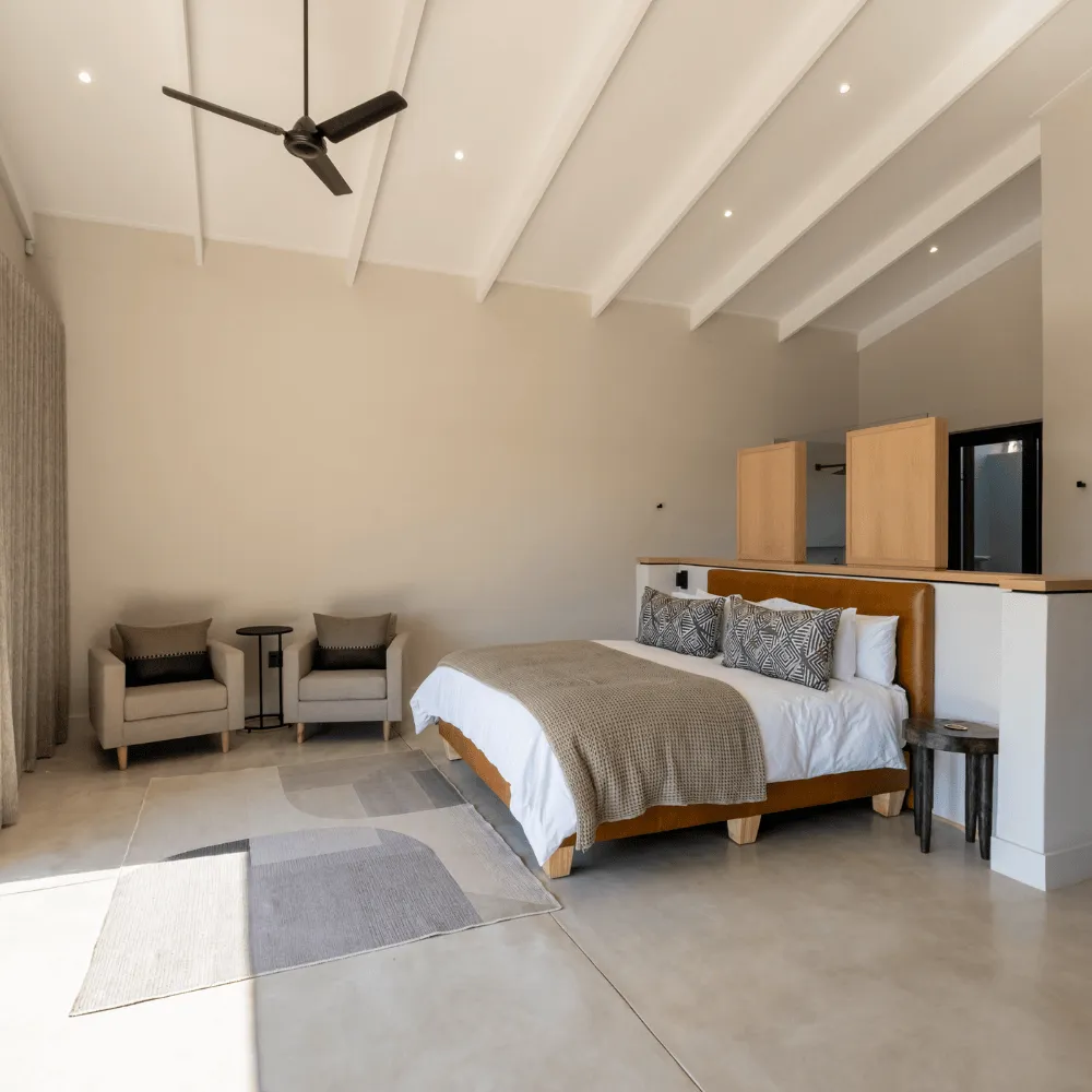 Bedroom in Mjejane Game Reserve Villa