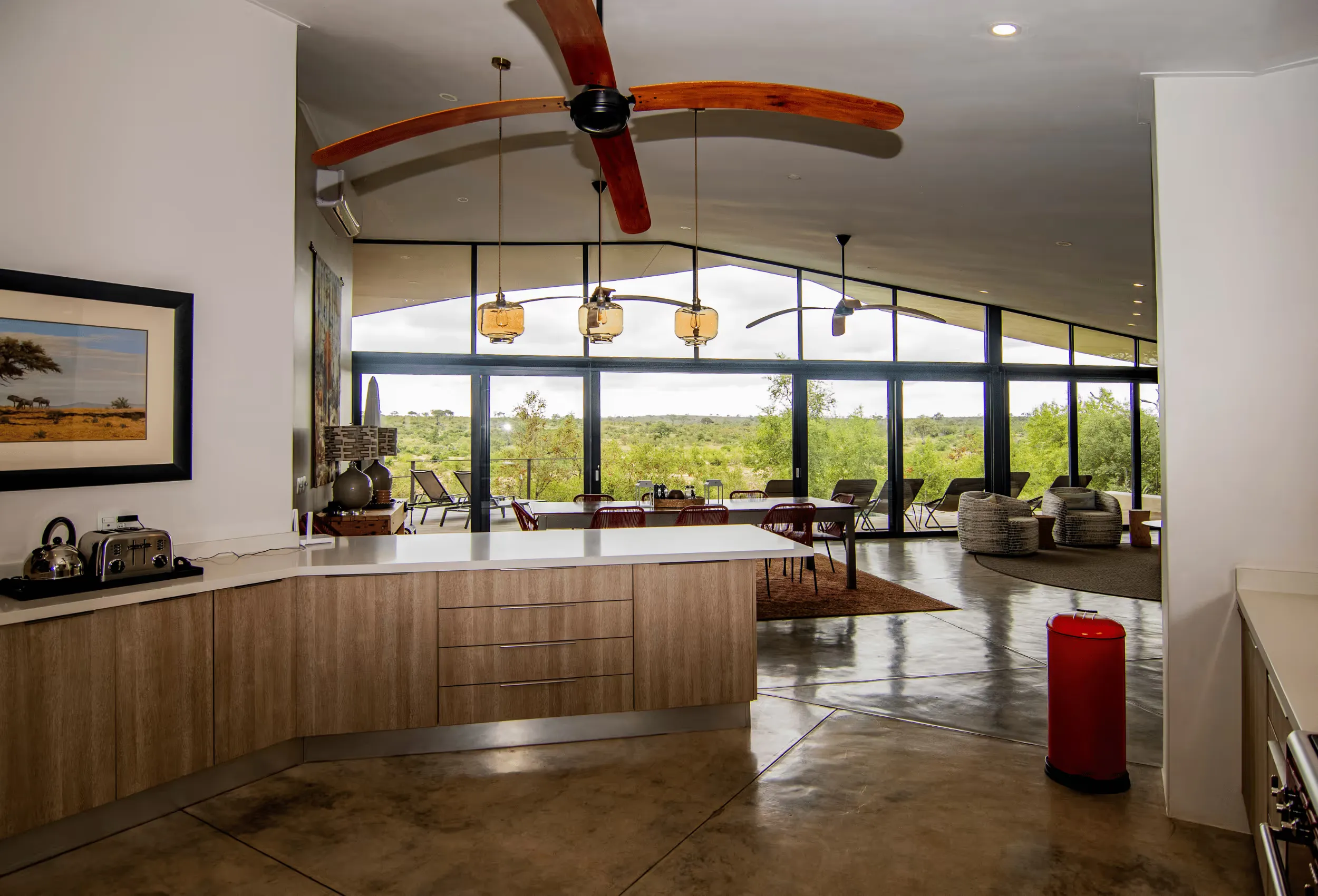 Image of a Kitchen in Mjejane Game Reserve