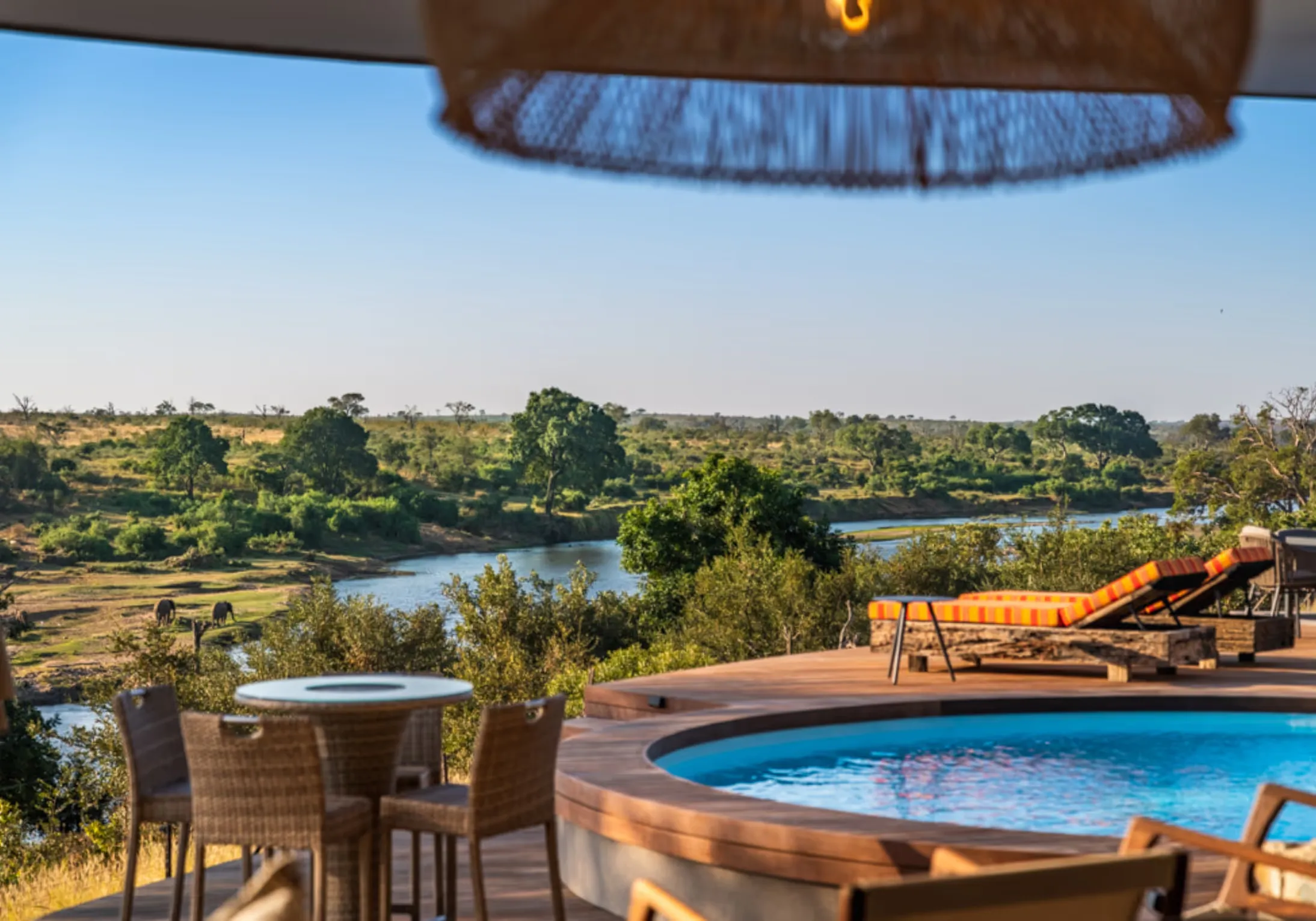 Marula Sunrise Lodge in the Mjejane Game Reserve