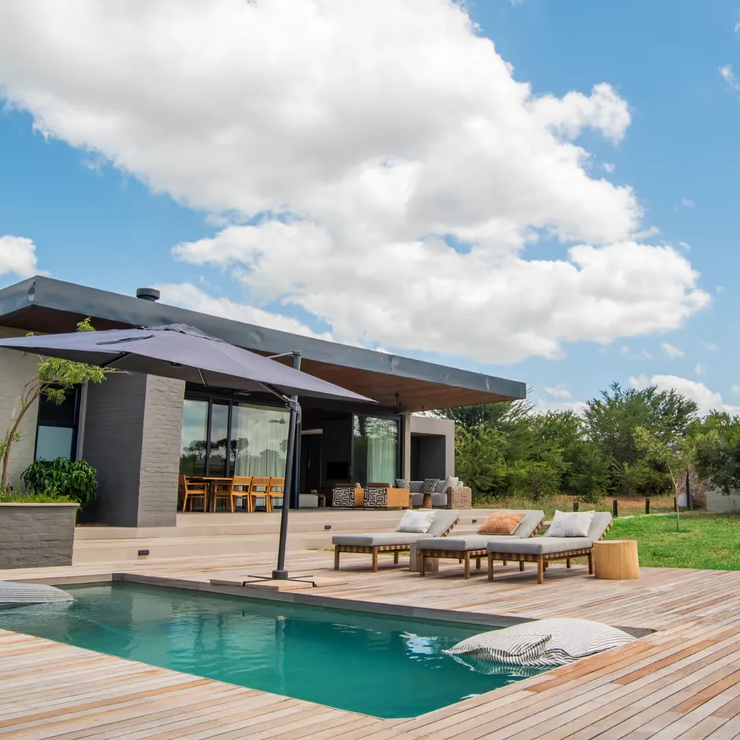 Self Catering Holiday Home in the Mjejane Game Reserve