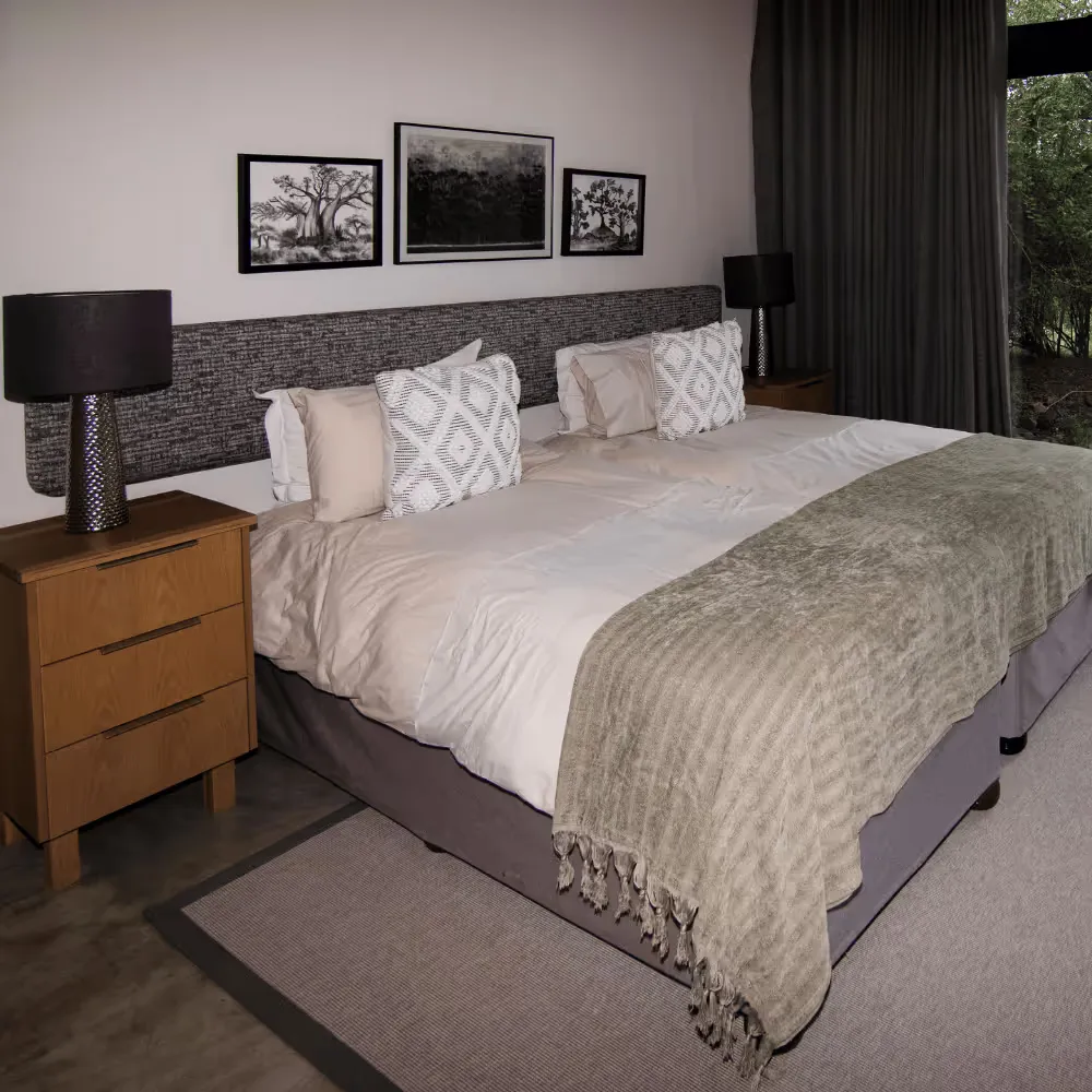 Bedroom in Mjejane Game Reserve Villa