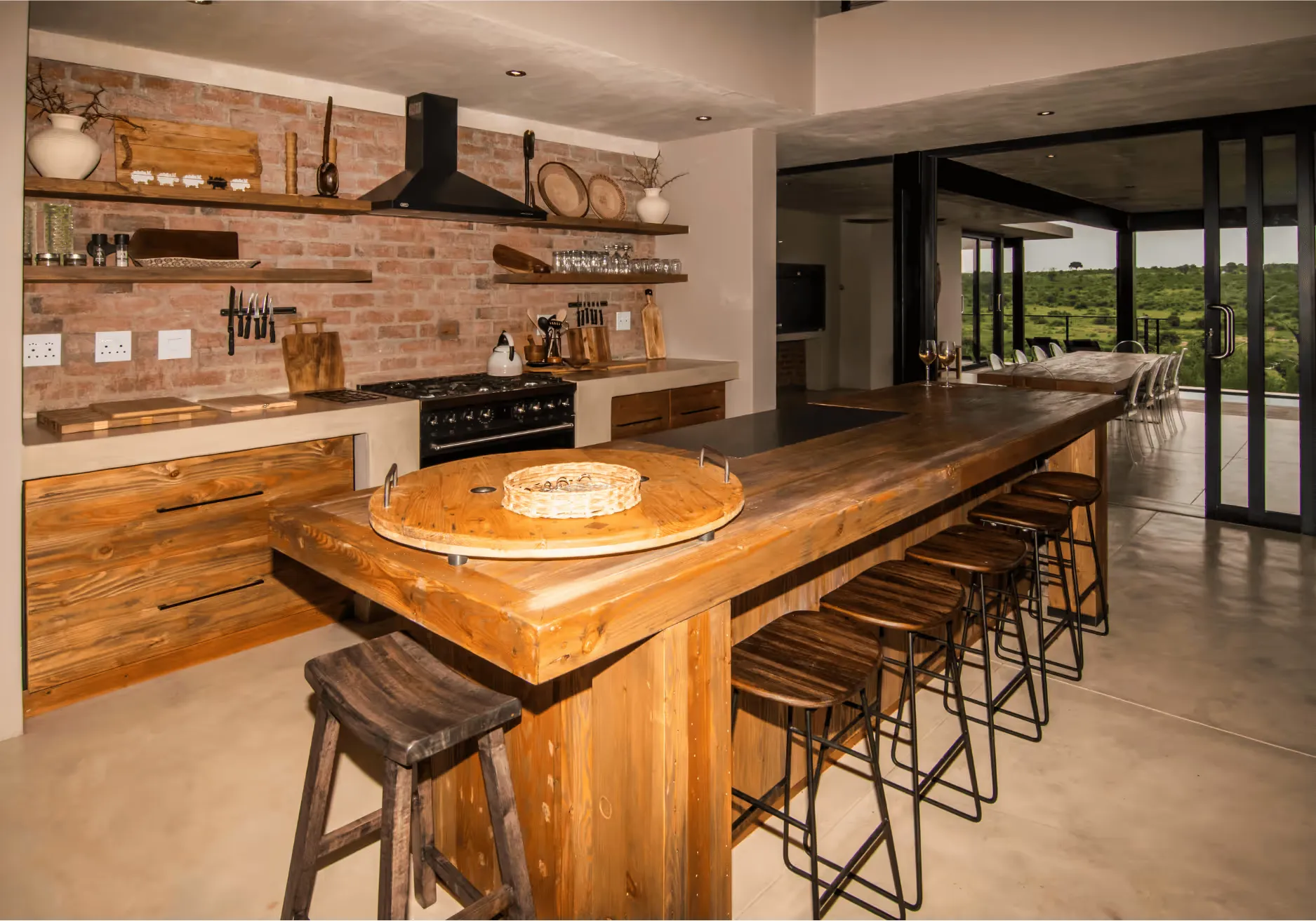 Image of a Kitchen in Mjejane Game Reserve
