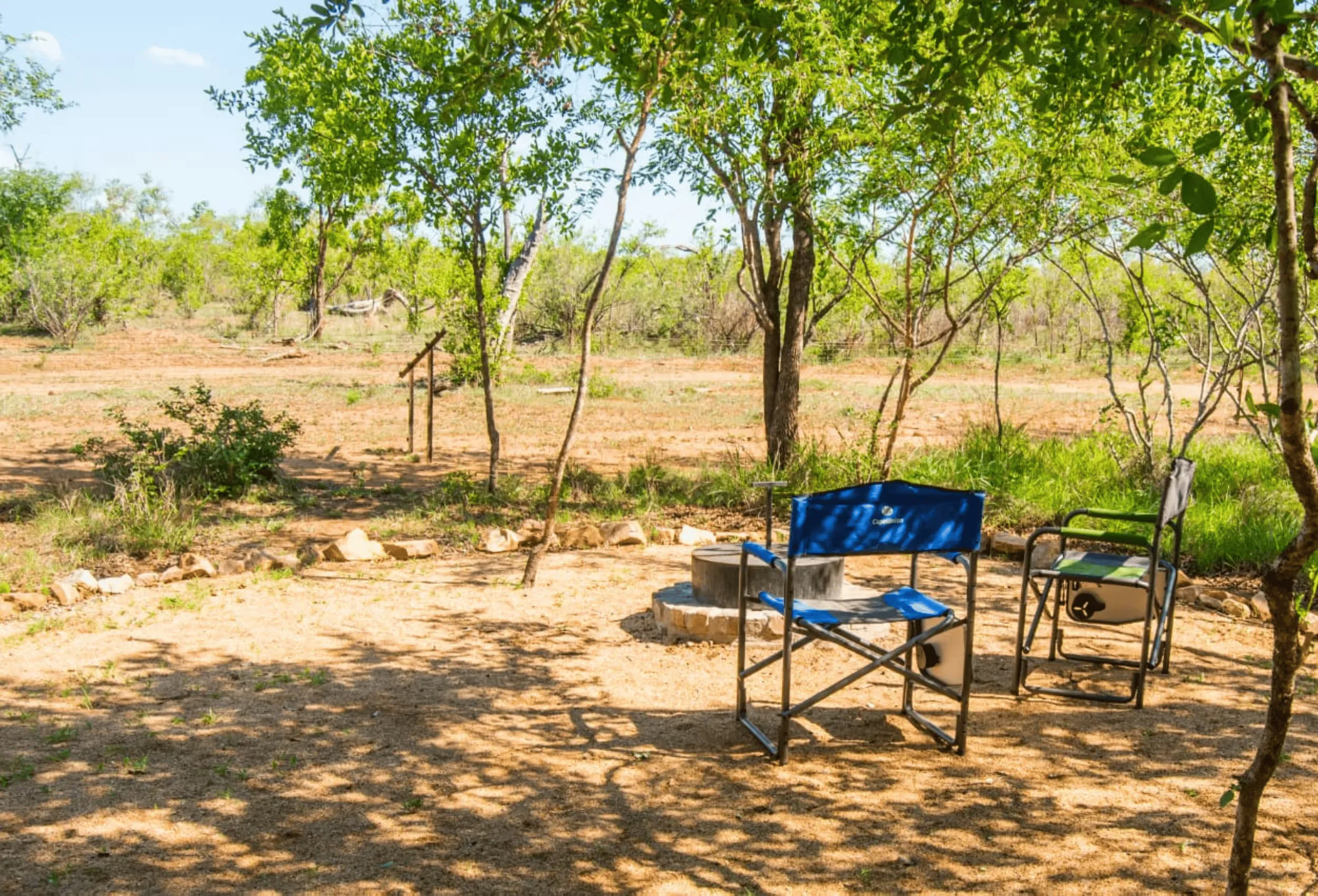 View from Ukuthula Bush Lodge in Mjejane Game Reserve