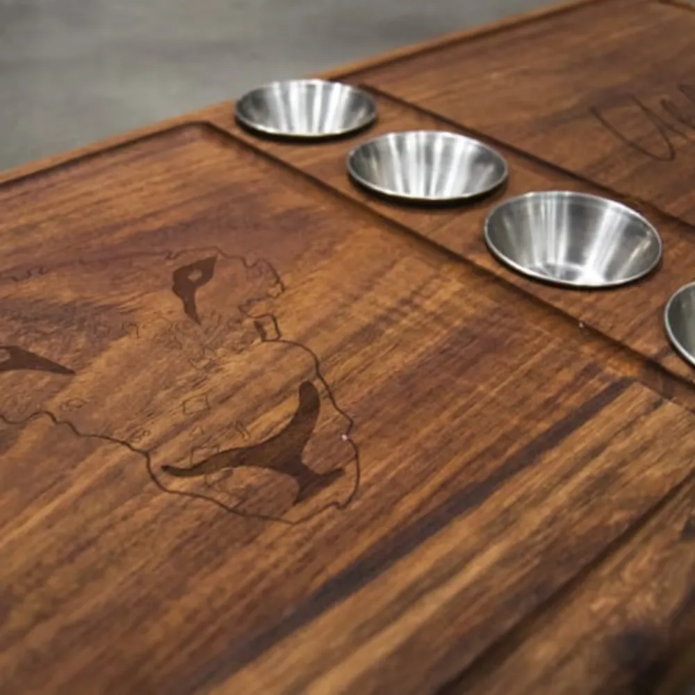 Kitchen in a self catering lodge in the Mjejane Game Reserve