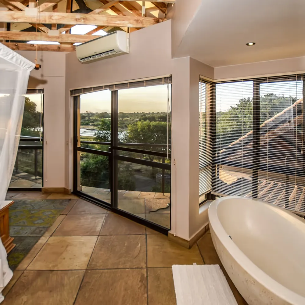 Bedroom in Mjejane Game Reserve Villa