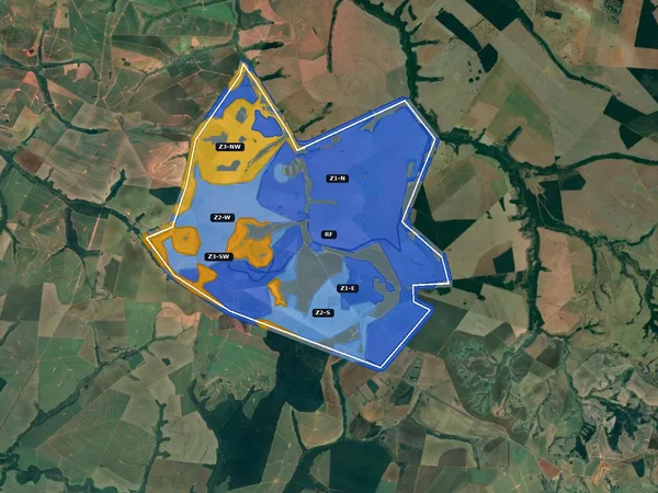 Restoration zone map - MORFO Ri